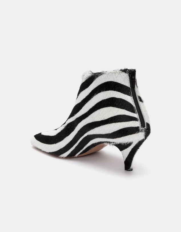 ARKET - Zebra-Print Ankle Boots
