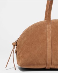 & Other Stories - Suede Bowling Bag
