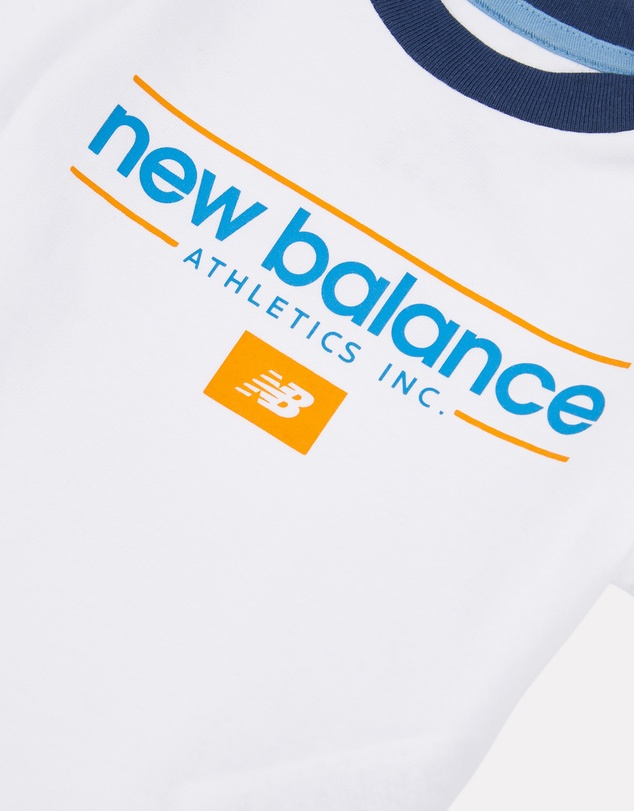 New Balance - Linear Athletics Tee & French Terry Short Set