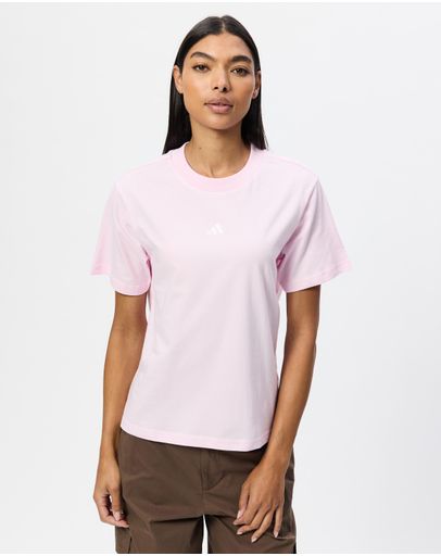 Clear Pink & White