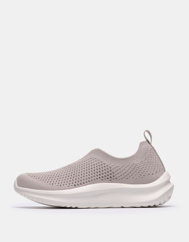 Clarks - Solevana Knit Pale Grey