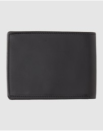 Quiksilver - Mens Mac Tri-Fold Leather Wallet