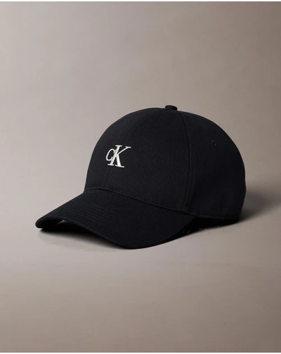 Calvin Klein - MONOGRAM EMBROIDERY BASEBALL CAP