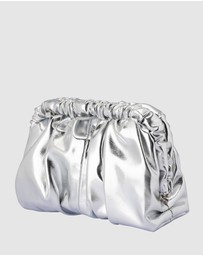 Olga Berg - Betty Metallic Clutch