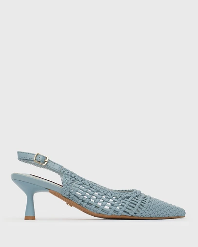 Betts - Paradise Woven Slingback Pumps