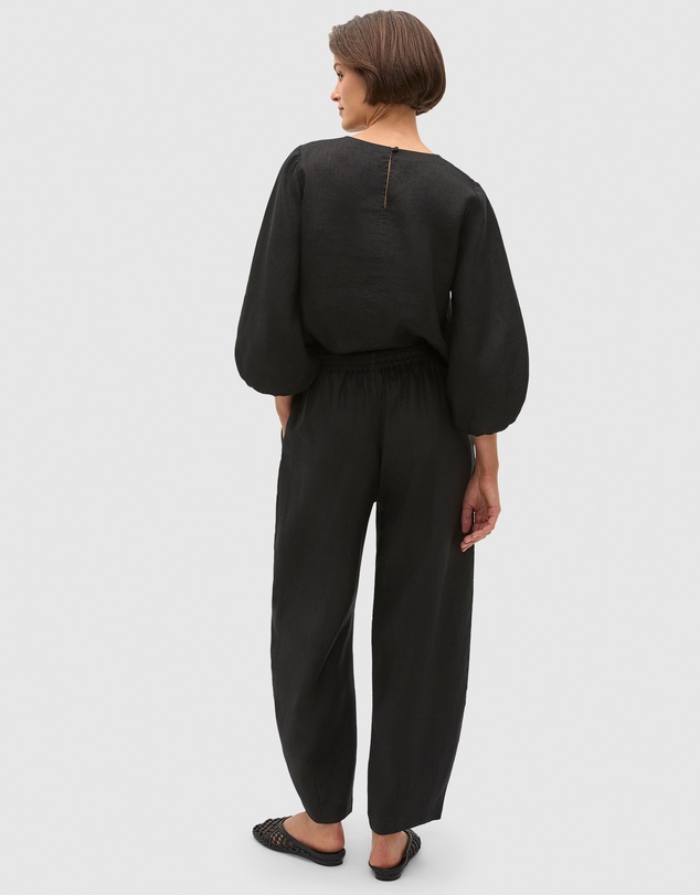 Seed Heritage - Core Linen Soft Barrel Leg Pant