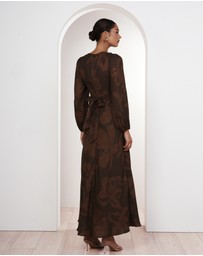 Pilgrim - Coco Wrap Front Maxi Dress