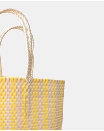 Mimmi Terra - Woven Traveller Tote Limone