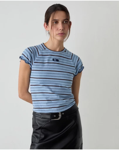 Laagam - Zaira Embroidered Logo T-Shirt