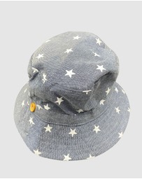 Jacaru - Jacaru 1876 Babies Blue Stars Bucket Hat