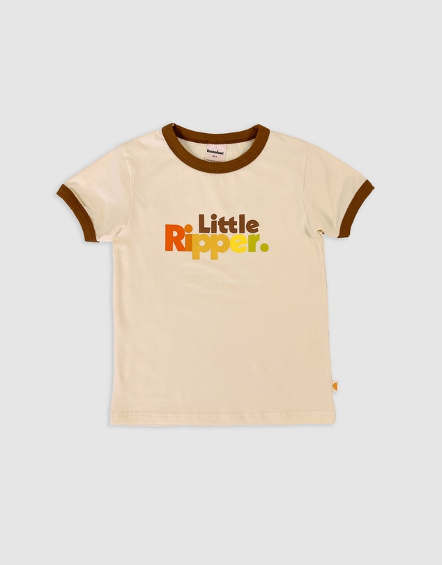 Banabae - Little Ripper Retro Ringer Tee