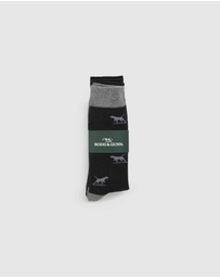 Rodd & Gunn - Dogs-A-Plenty Three Pack Socks