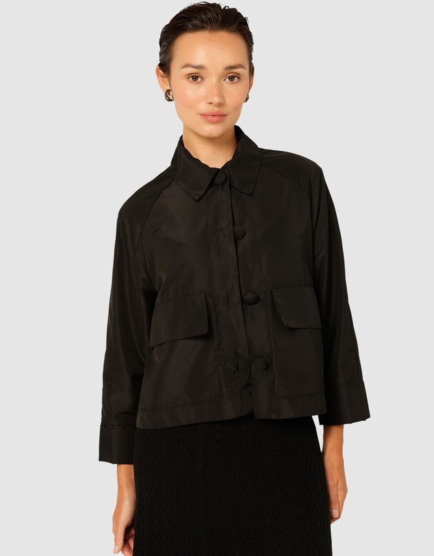 SACHA DRAKE - Button Up Cropped Jacket