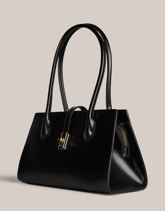VESTIRSI - Darcy Structured Leather Shoulder Bag