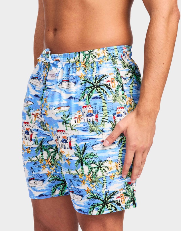 Mitch Dowd - Mitchdowd Italian Riviera Bamboo Sleep Shorts