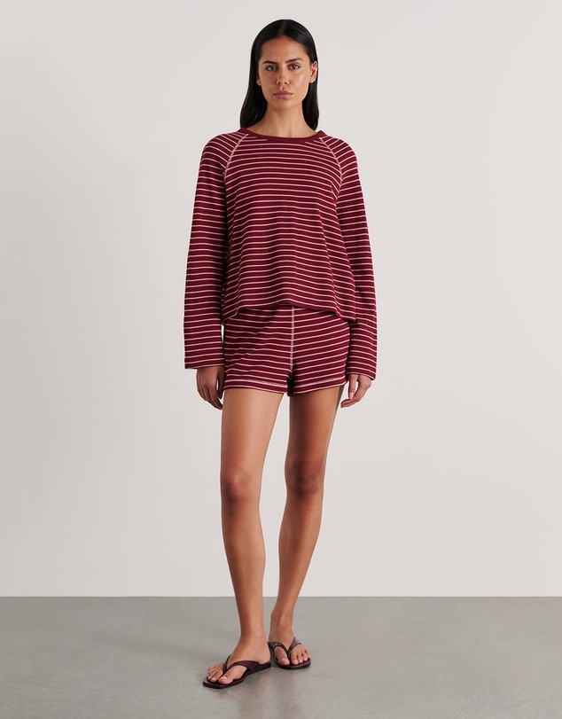 Jag - Milly Waffle Long Sleeve Tee
