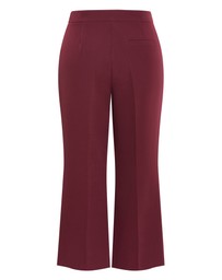 City Chic - Plus size PANT RELAXED ALENA S - Berry