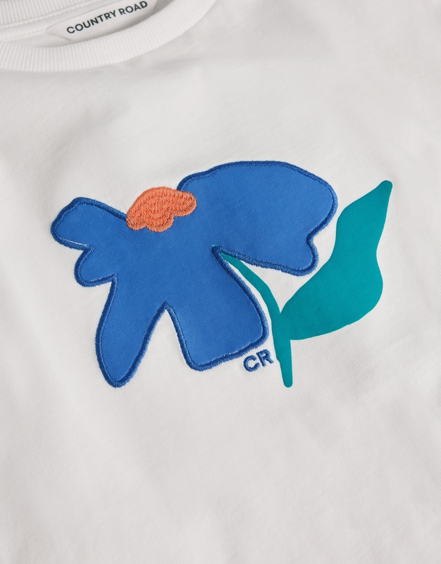 Country Road - Australian Cotton Short Sleeve Abstract Osize T-shirt