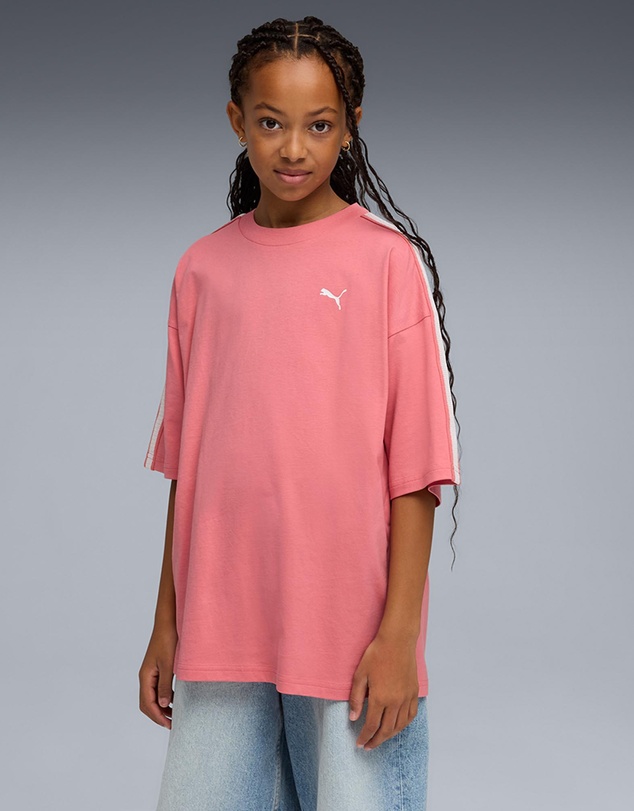 Puma - Luminous Cloud Oversized Graphic T-Shirt - Teens