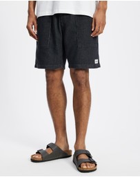 Rhythm - Textured Wale Jam Shorts