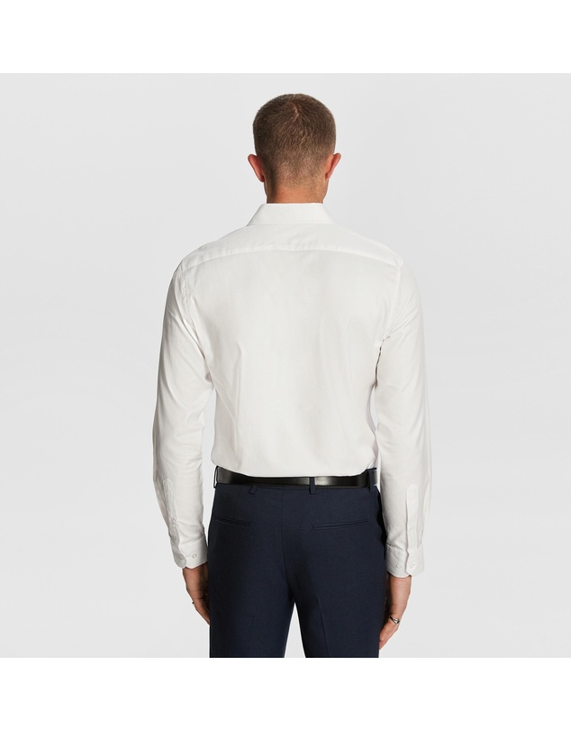 yd. - Maximum Two Ply Cotton Slim Dress Shirt