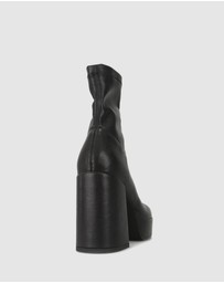 Betts - Panama Platform Ankle Boots
