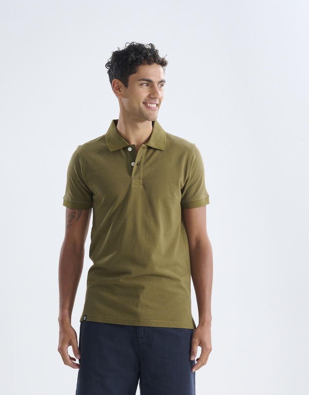 3 Wise Men - 3 Wise Men Portland Polo Shirt - Olive Green