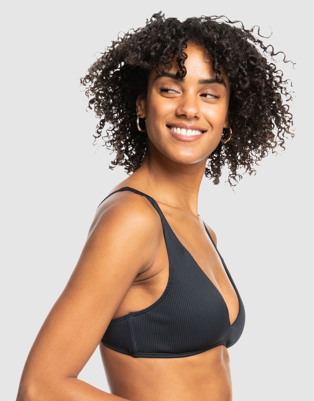Roxy - Womens Rib Roxy Love Bikini Top