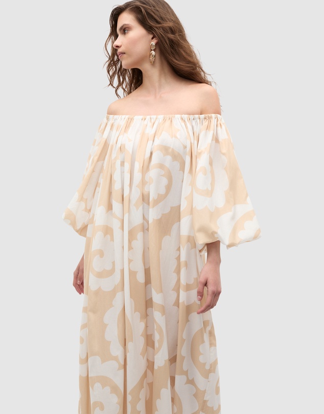 Seed Heritage - Retro Swirl Maxi Dress
