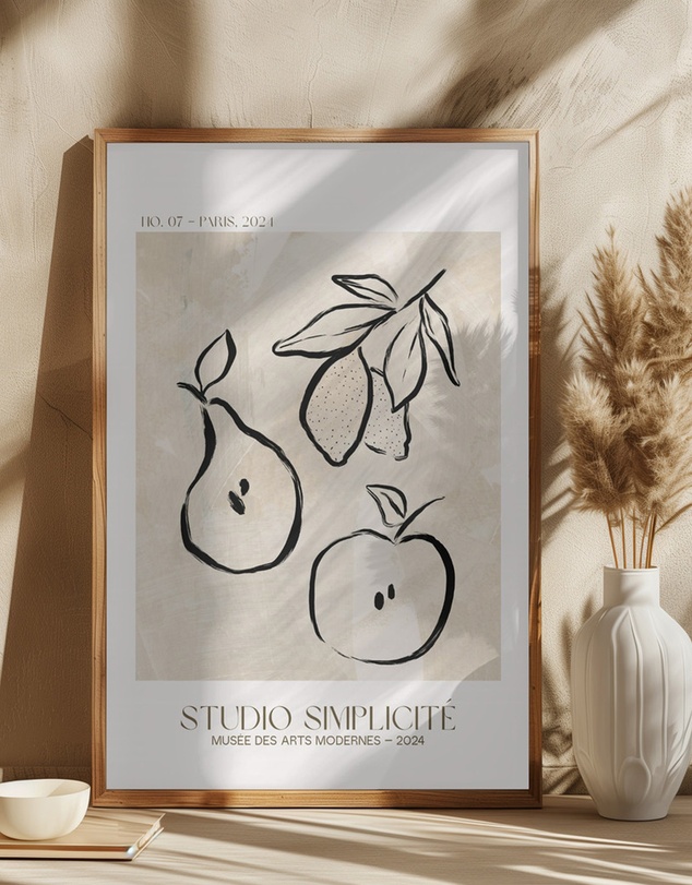 Olive et Oriel - Studio Simplicite No05 by Treechild Art Print