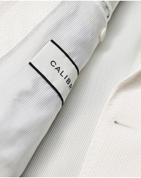 Calibre - Basketweave Blazer White