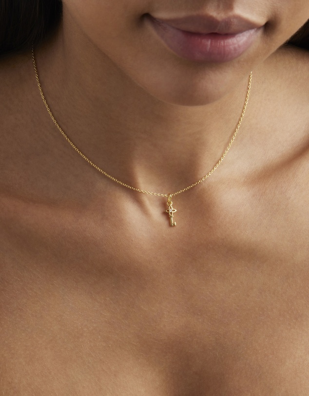 By Charlotte - Key to My Heart Pendant