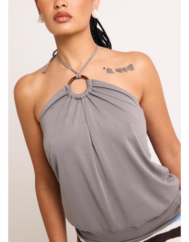 Insight - Gabriette Halter Ring Top