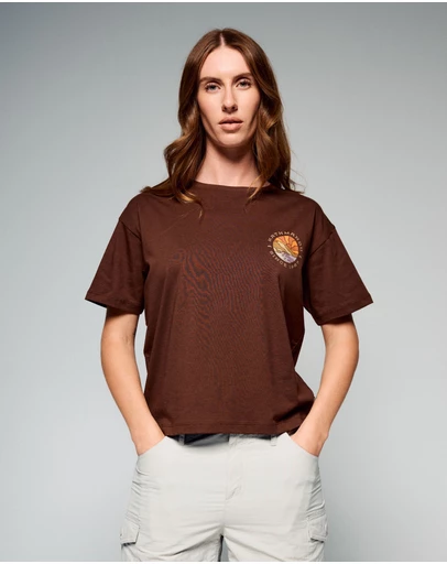 Kathmandu - Sunburst Logo Organic Cotton Tee
