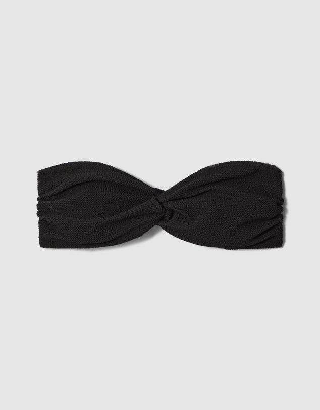 & Other Stories - Textured Bandeau Bikini Top