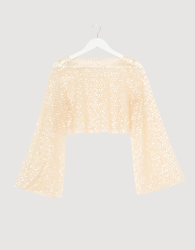Revibe - Repaired Shona Joy Everly Long Sleeve Top - AU 6