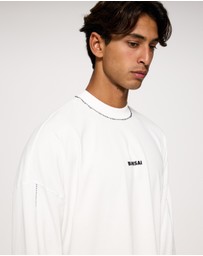 Bonsai - Box Logo Longsleeve Tee Oversize Fit