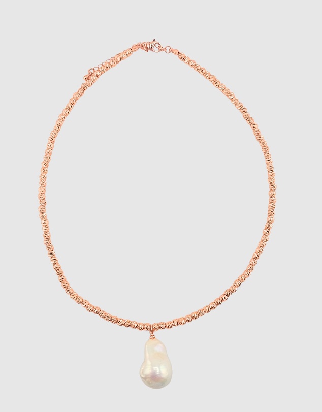 Izoa - Odette Drop Pearl Necklace