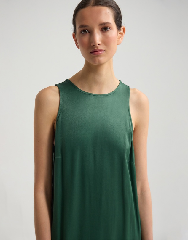 Oxford - Amber Satin And Lace Dress