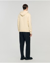 Sandro - Single Coeur Hoodie Sweatshirt