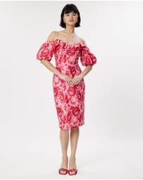 Romance by Honey and Beau - Kiara Off Shoulder Dress