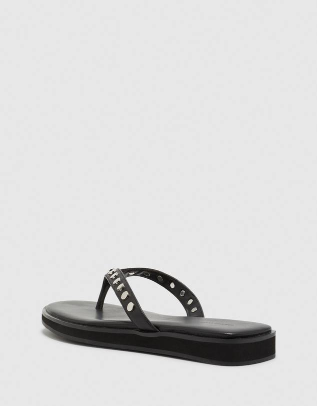 Nakedvice - The Tahnee Black Studded Thong