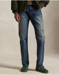Polo Ralph Lauren - Hampton Straight Distressed Jeans
