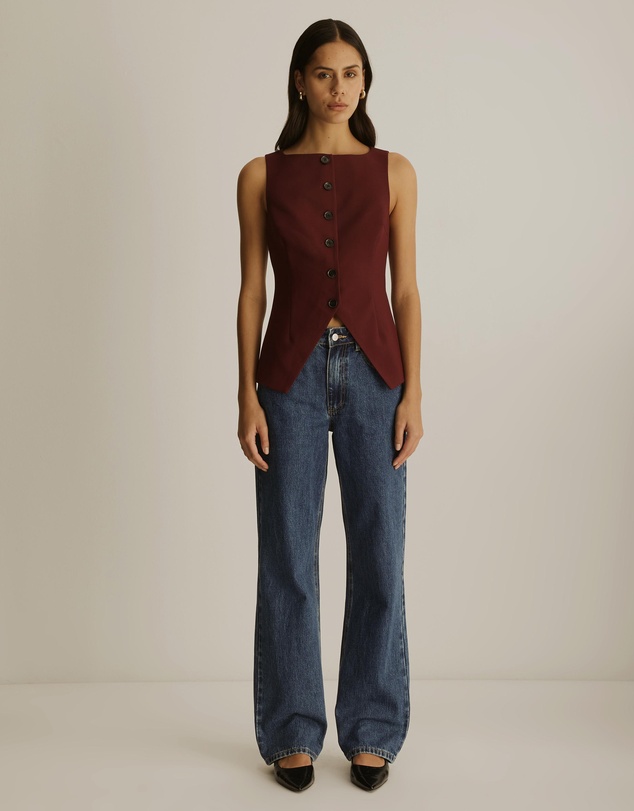 Atmos&Here - Lottee Scoop Neck Vest