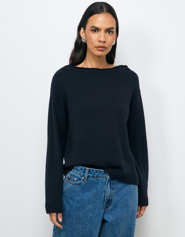 AERE - Nika Cotton Cashmere Knit Jumper