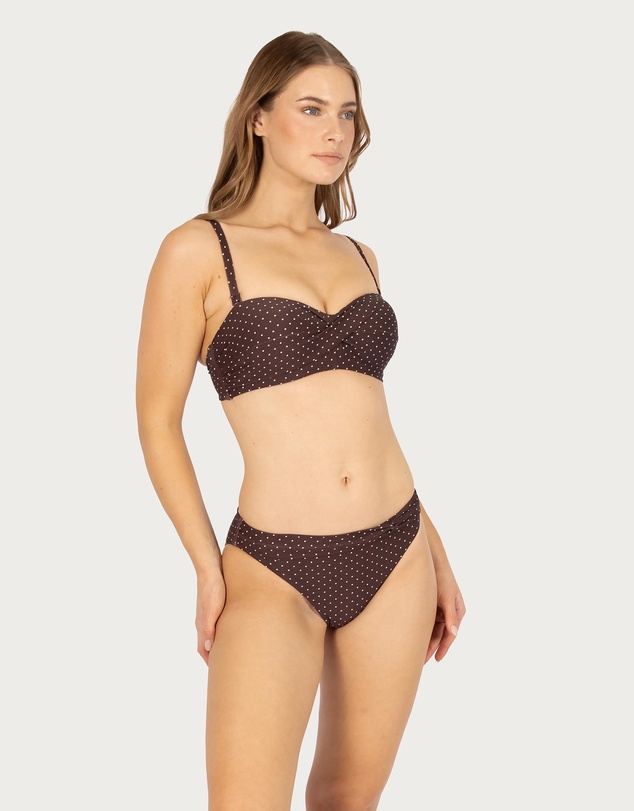 Baku Swimwear - Sundancer D/DD Cup Twist Bandeau Bikini Bra Top
