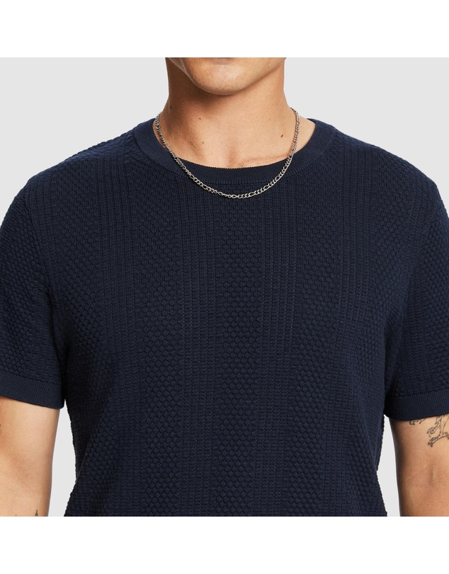 yd. - Asher Knitted Tee