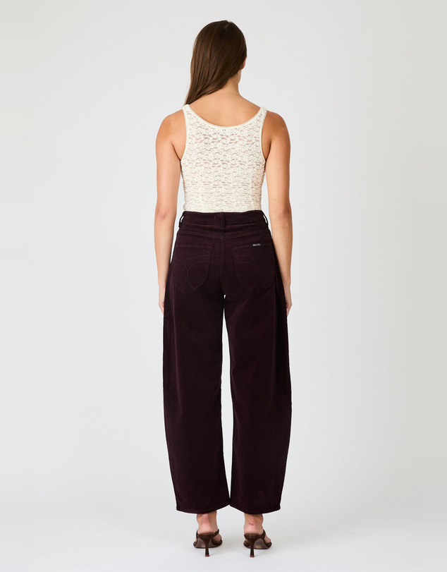 Rolla's - Gigi Barrel Cord Dark Cherry