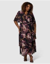 Pink Dusk by Curve Project - Hypnotic Maxi Dress
