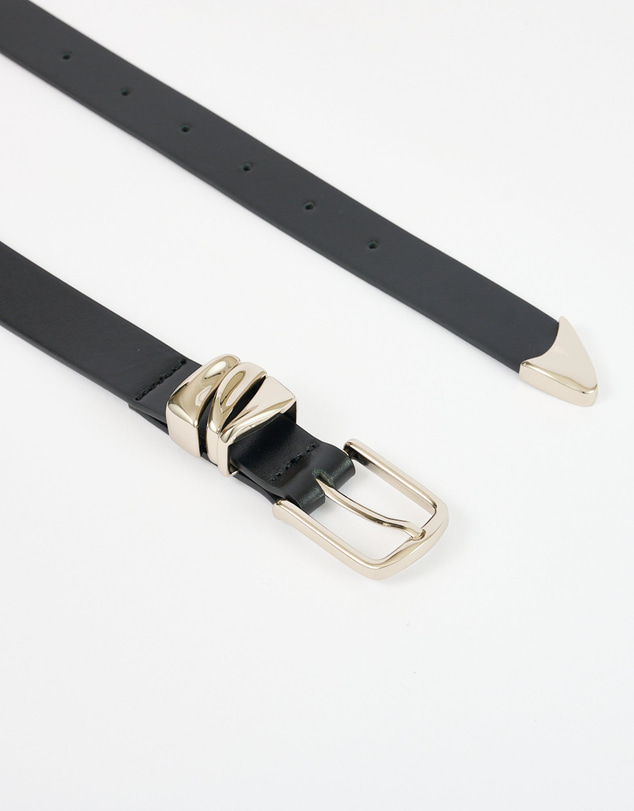 Sol Sana - Crescent Belt Black/Silver